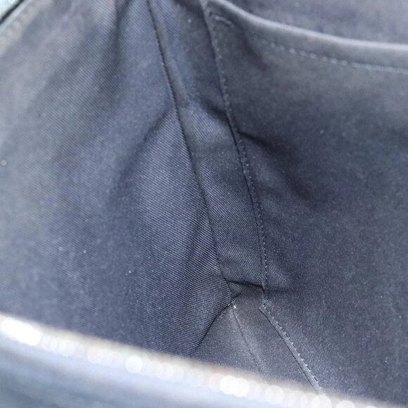 LOUIS VUITTON Monogram Shadow Discovery Clutch Bag Black - Picture 12 of 16